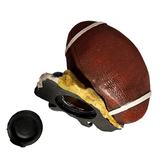 Ceramic Football Coin Bank - Picture 5 of 9
